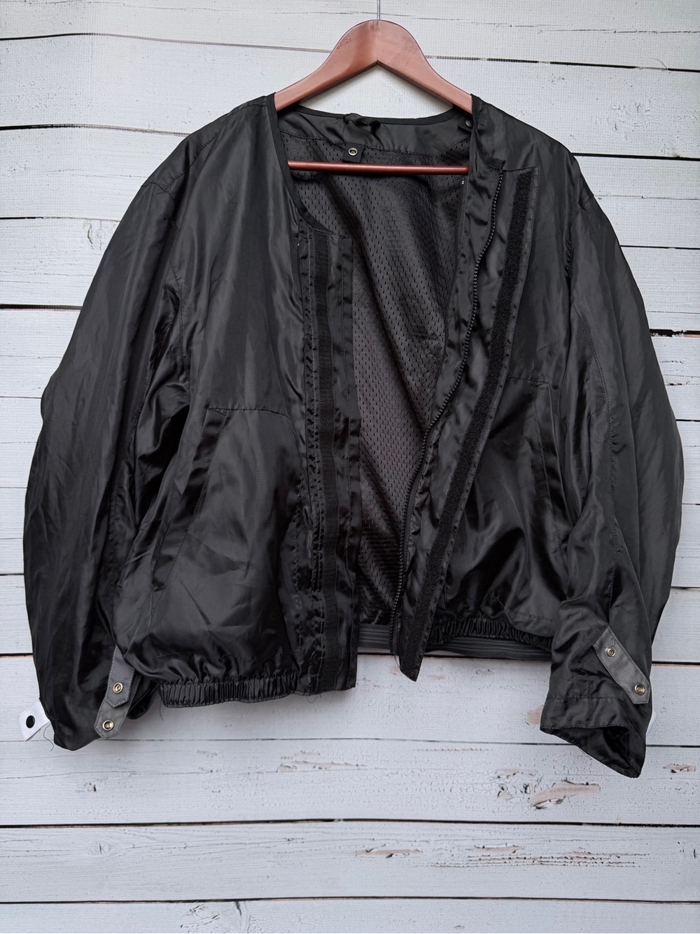 Xelement Advanced Motorcycle Gear Lightweight Black Liner Jacket - Size Medium
